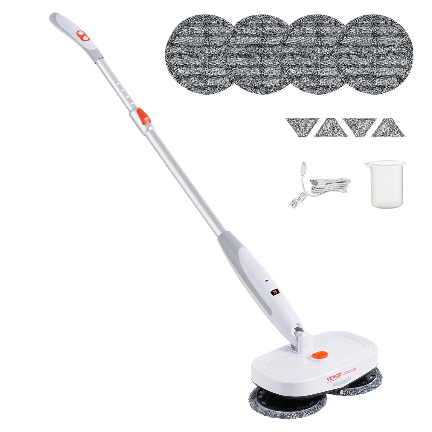 Say goodbye to dirt and hello to shine! β¨ Check out the VEVOR Cordless Electric Mop - your new cleaning superhero! πͺπ§Ό With a powerful battery for 40 mins of cleaning, LED headlight, and dual mop heads, it's perfect for hardwood and tile floors! π π Plus, it comes with 8 microfiber pads for that extra sparkle! #CleaningMadeEasy #HomeEssentials