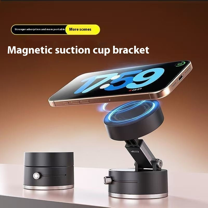 Vacuum Magnetic Suction Type Phone Bracket