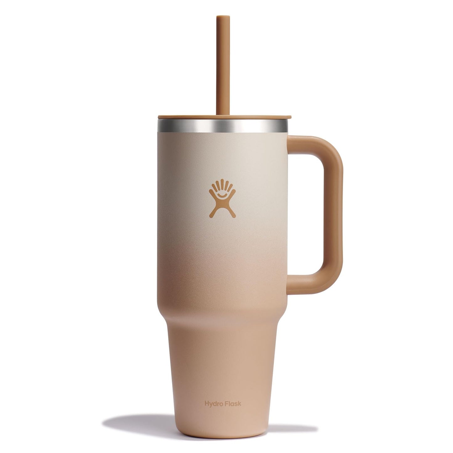 Hydro Flask 40 Oz Travel Tumbler with Handle, Lid and Straw - Insulated Stainless Steel in Trillium