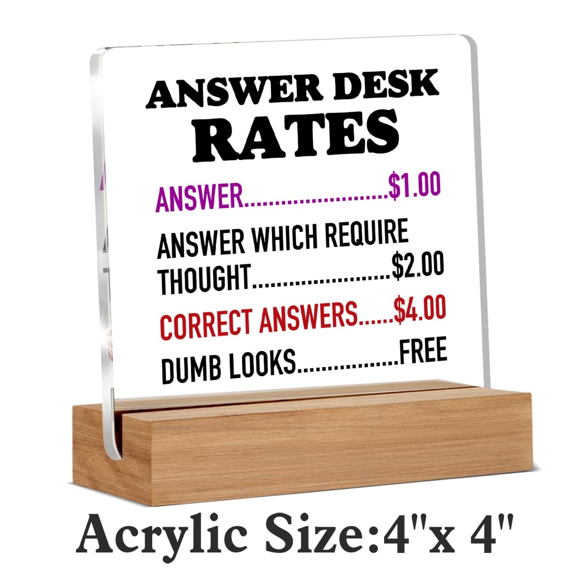 Acotar Gifts for Women Men, Inspirational Gifts for Book Lovers, Bookworms, Nerds, Readers, Book Merch Gift, Only You Can Decide What Breaks You Acrylic Plaque Desk Signs Decor 4 × 4 Inches