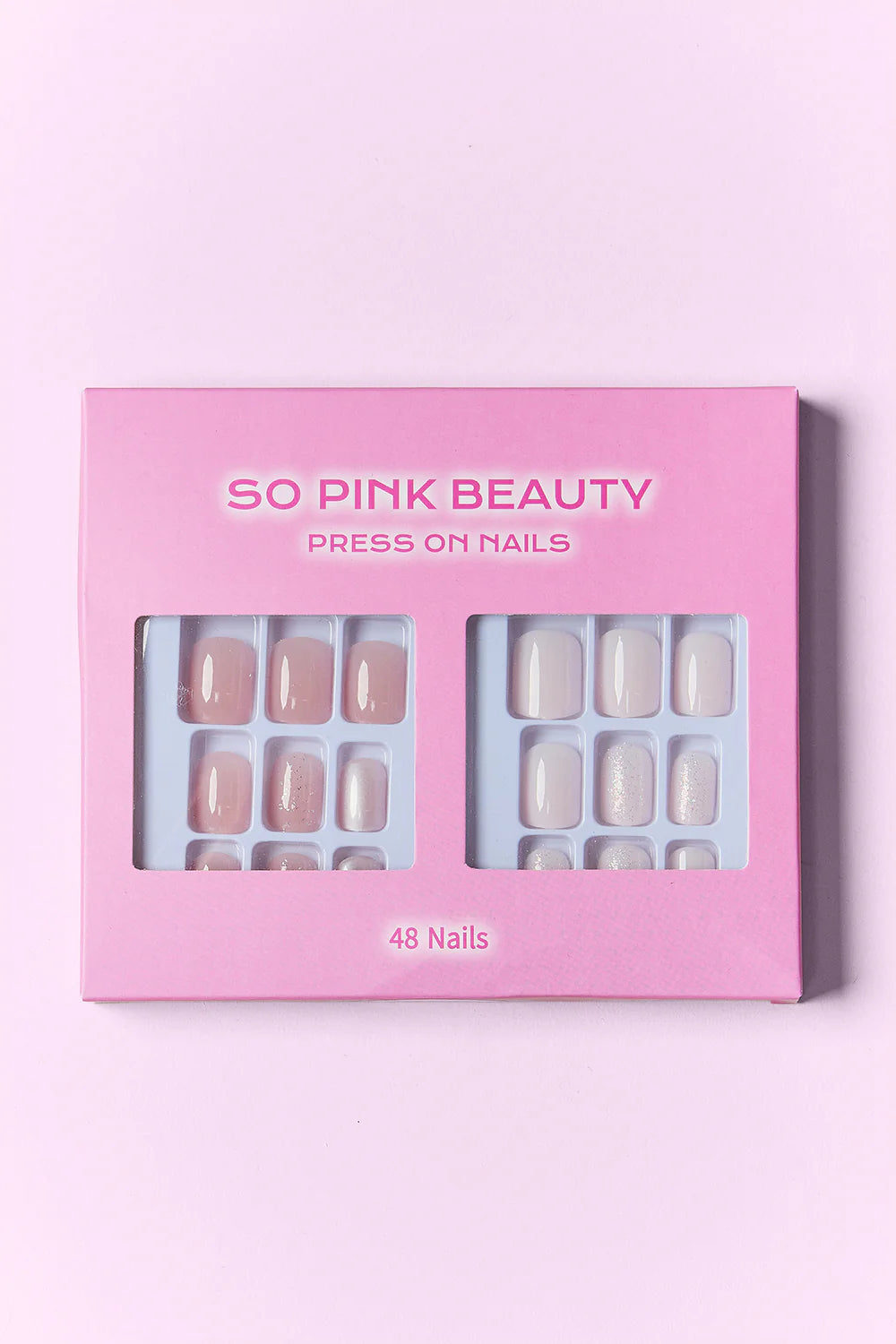 Get Glam with SO PINK BEAUTY Press-On Nails - 2 Fabulous Packs! 💅💖