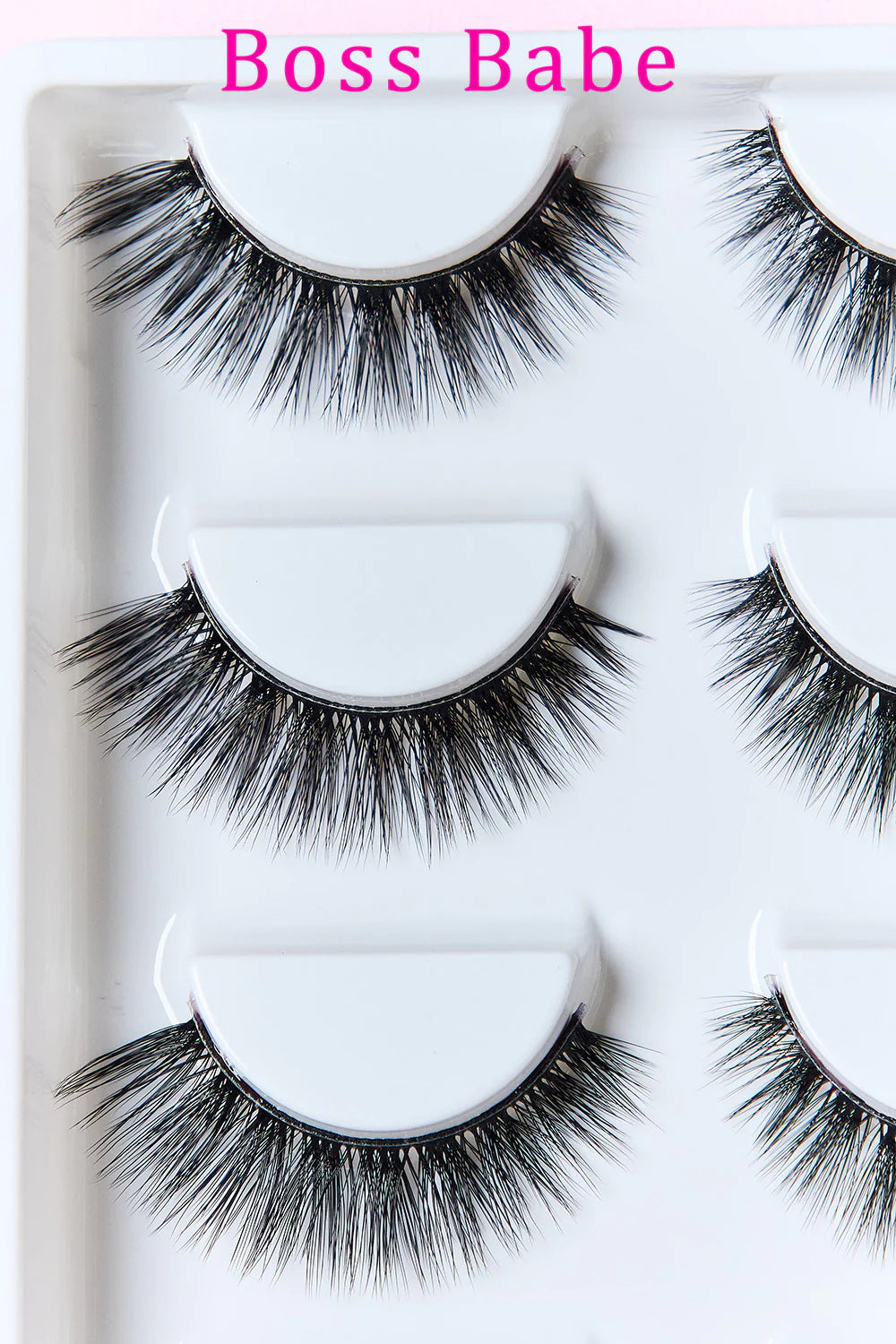 Get Glam with SO PINK BEAUTY Faux Mink Eyelashes - 5 Pairs of Stunning Lashes! 💖✨