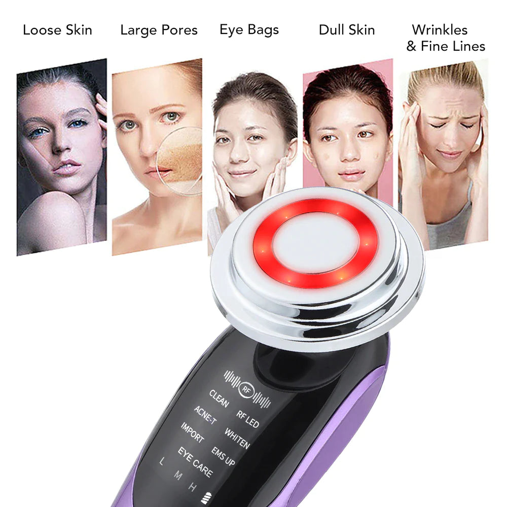 Transform Your Skin with Our 7-in-1 Face Lift Device! 🌟✨ Say Goodbye to Wrinkles and Hello to Youthful Glow! 💖 #Beauty #Skincare #AntiAging