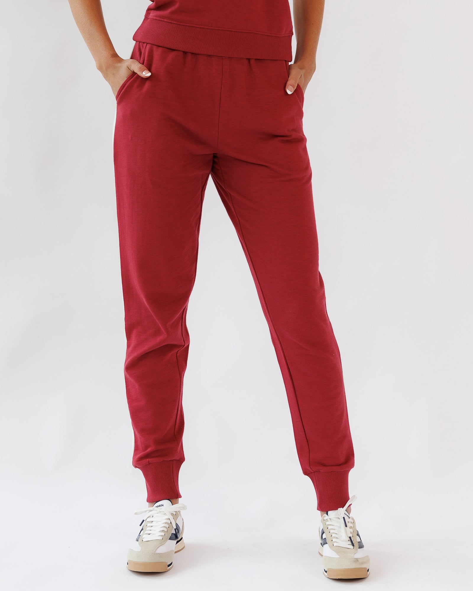 Palisades Cotton Joggers Full Length With Side Pockets