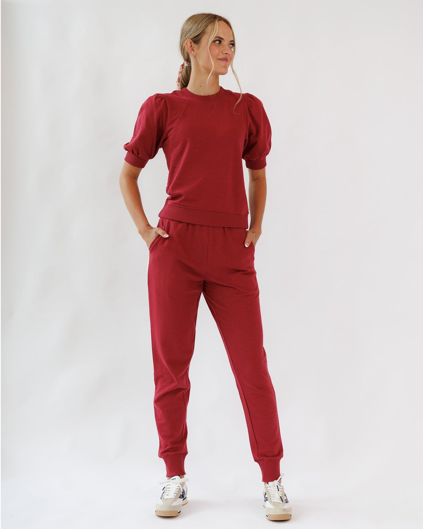 Palisades Cotton Joggers Full Length With Side Pockets