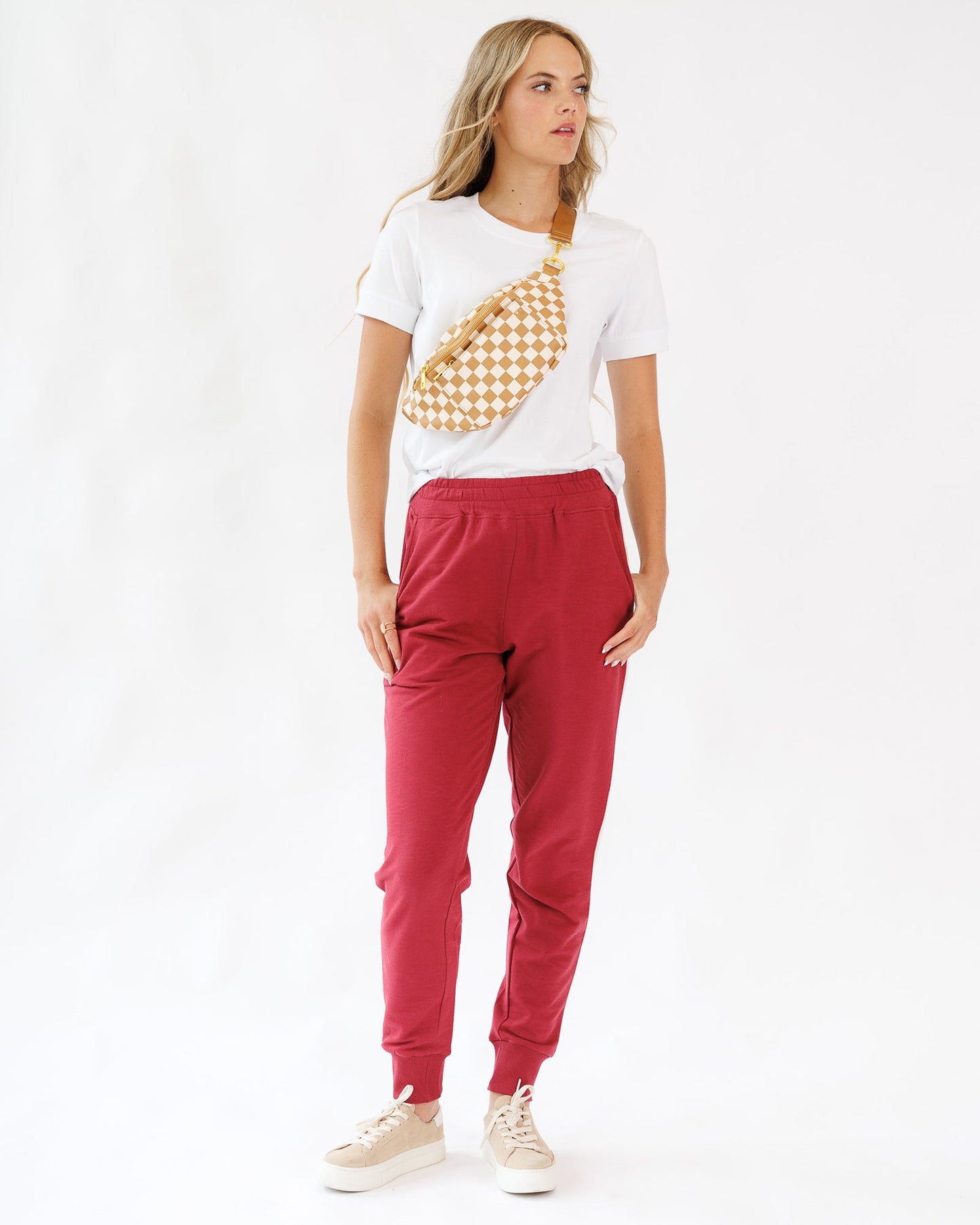 Palisades Cotton Joggers Full Length With Side Pockets