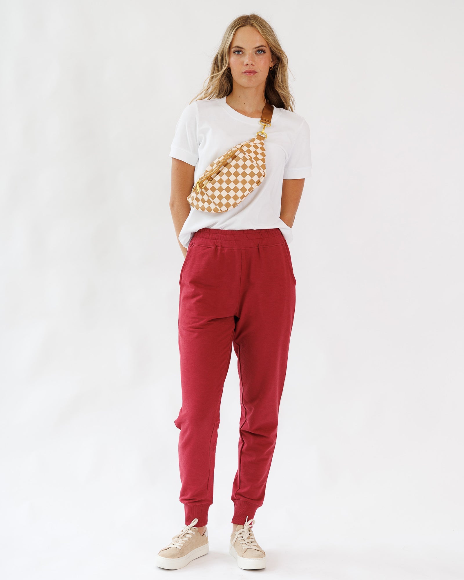 Palisades Cotton Joggers Full Length With Side Pockets