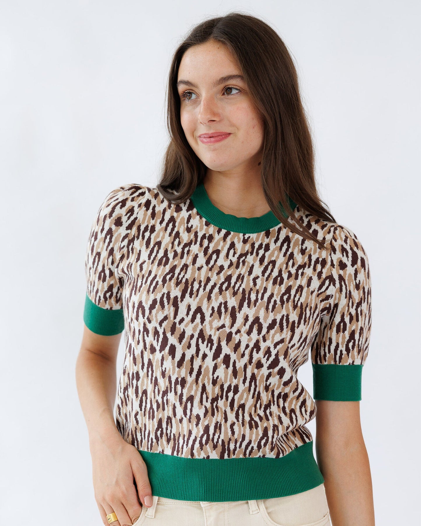 Party Animal Pullover Short Sleeve With Contrasting Edging