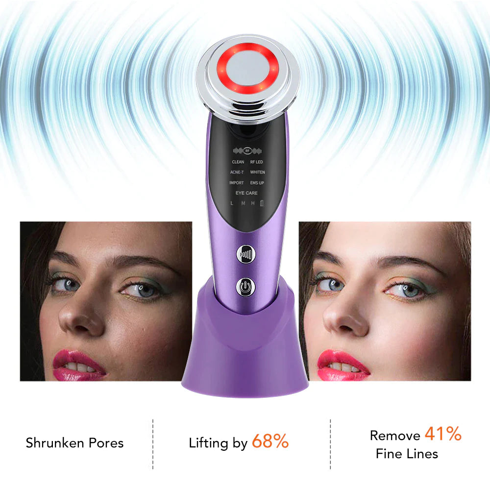 Transform Your Skin with Our 7-in-1 Face Lift Device! 🌟✨ Say Goodbye to Wrinkles and Hello to Youthful Glow! 💖 #Beauty #Skincare #AntiAging