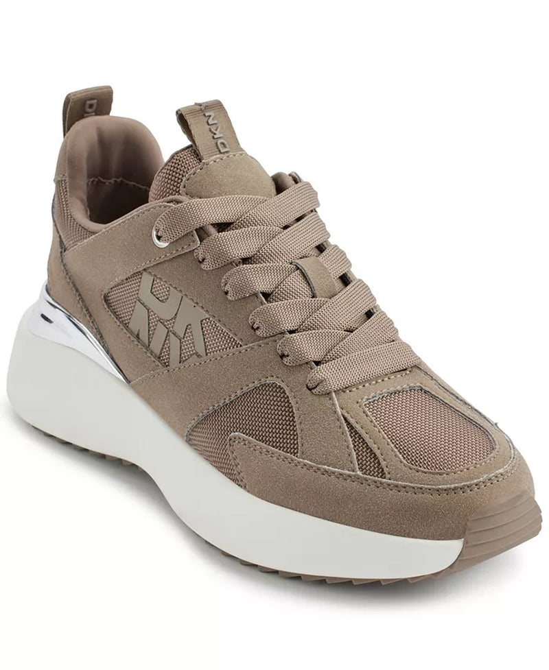 Elevate Your Style with DKNY Women's Zofi Lace-Up Sneakers