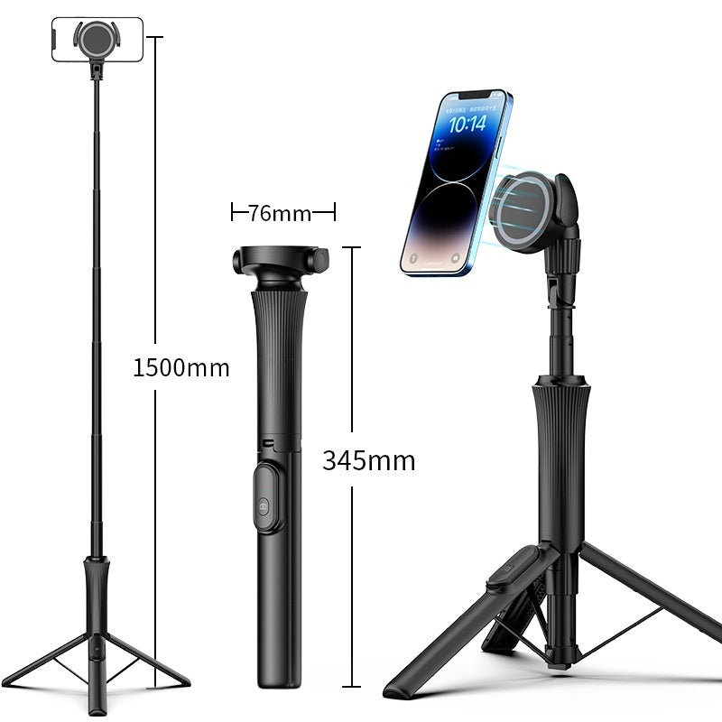 Bluetooth Floor Magnetic Selfie Stick
