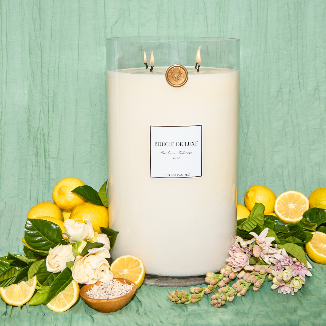 Big Ass Candle 300 Oz Long Burn Coconut Soy Wax Natural