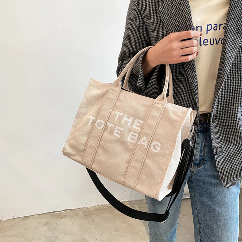 Stylish & Spacious: The Ultimate Tote Bag for Every Occasion! 👜✨ #Fashion #ToteBag #2022Trends