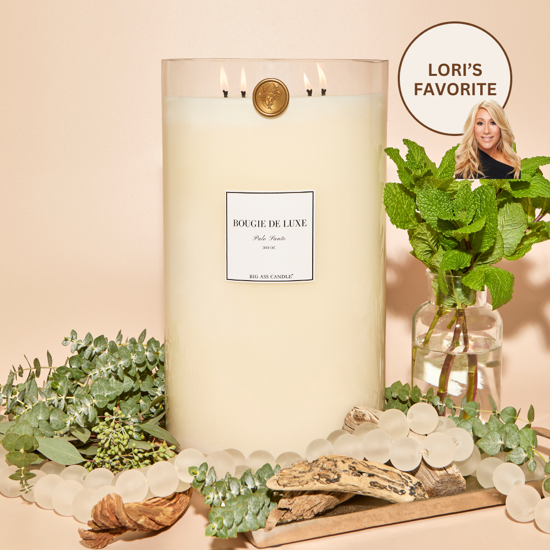 Big Ass Candle 300 Oz Long Burn Coconut Soy Wax Natural