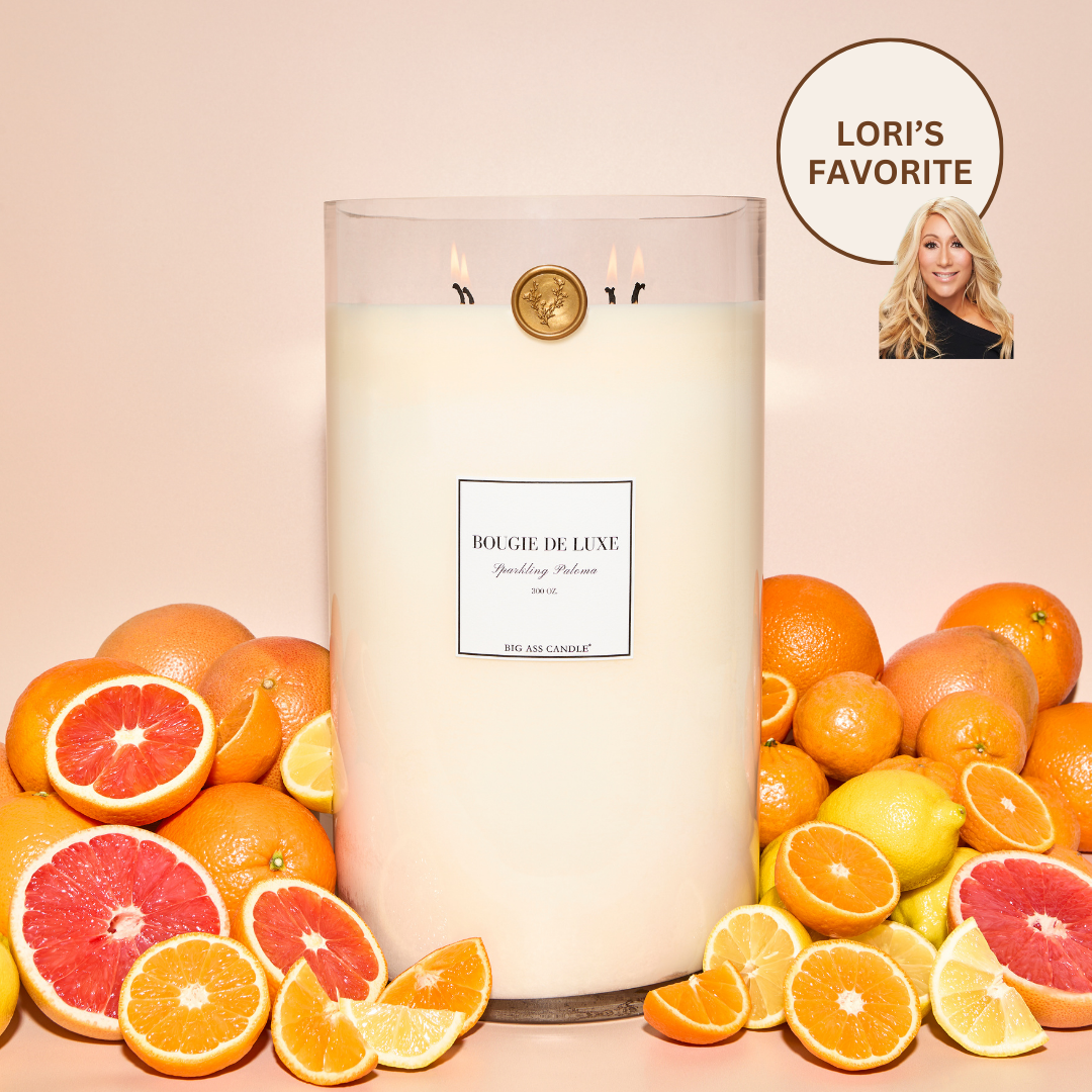 Big Ass Candle 300 Oz Long Burn Coconut Soy Wax Natural