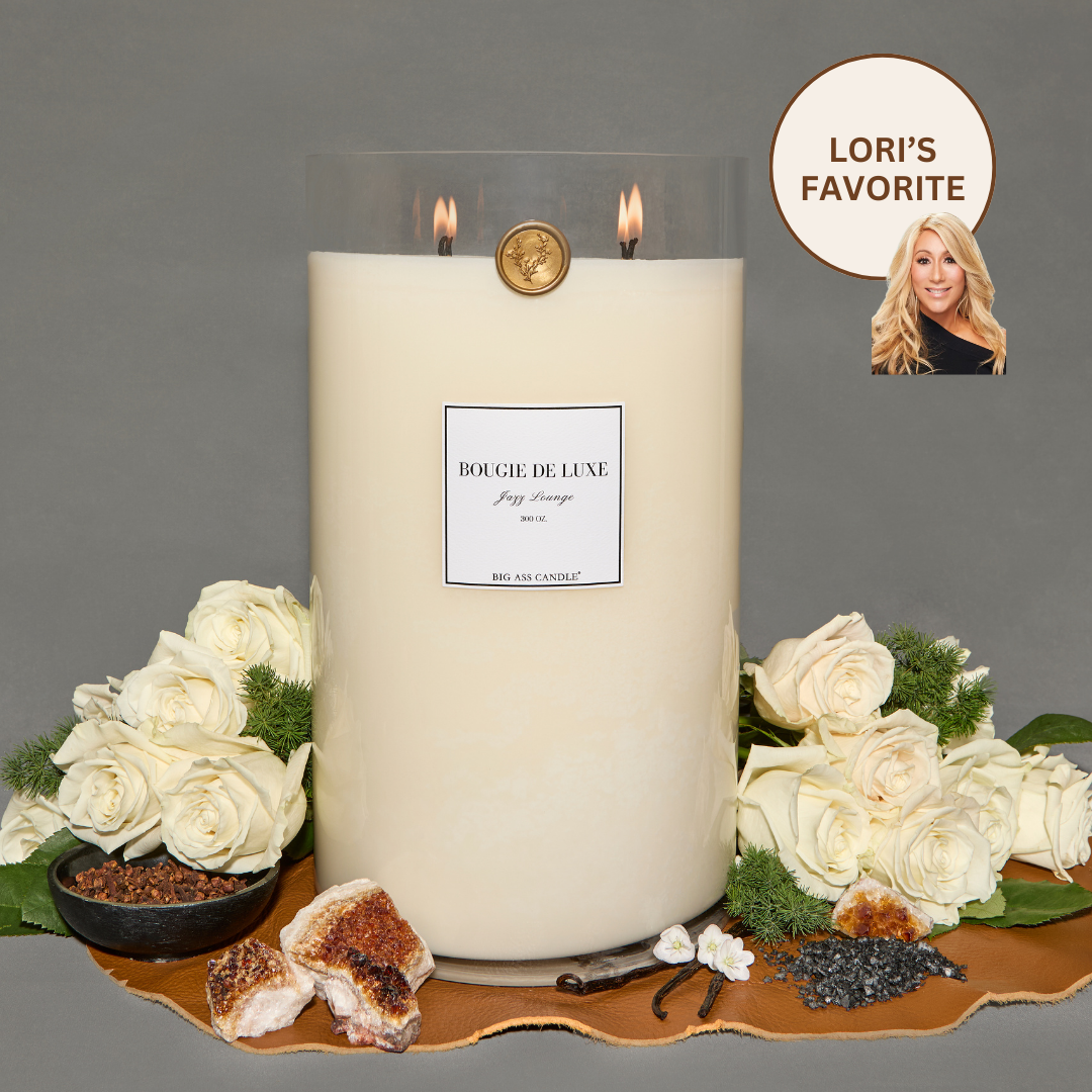 Big Ass Candle 300 Oz Long Burn Coconut Soy Wax Natural