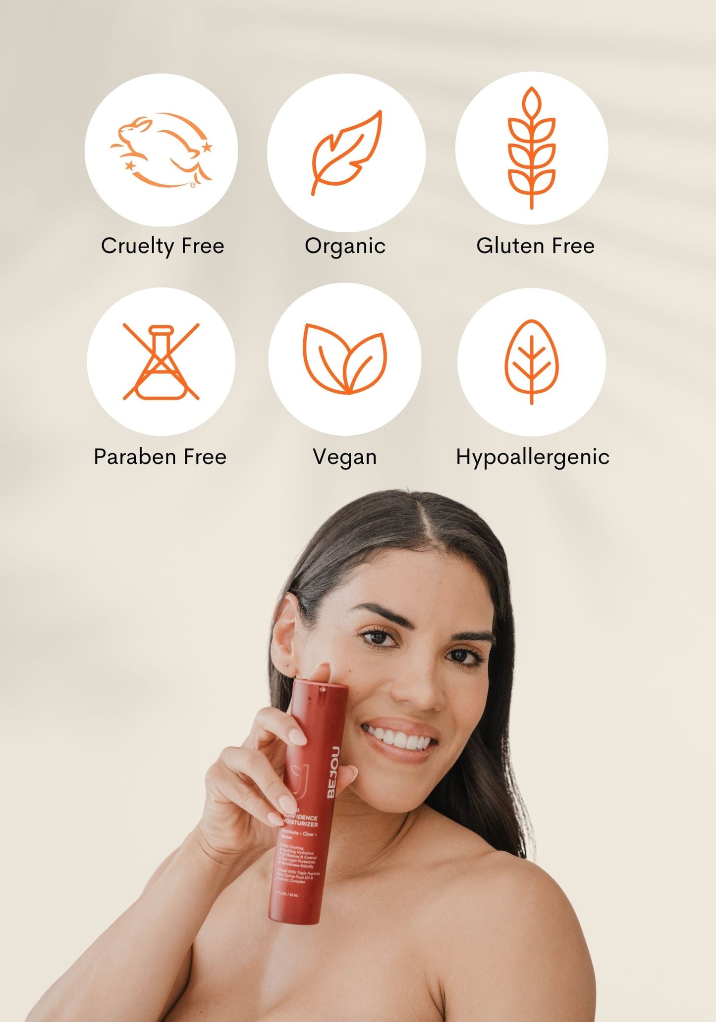 Clear Confidence Moisturizer Zinc PCA Acai Probiotics