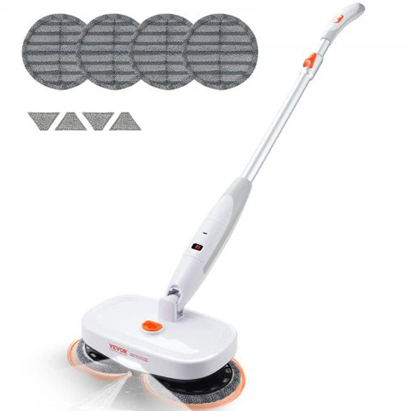 Say goodbye to dirt and hello to shine! ✨ Check out the VEVOR Cordless Electric Mop - your new cleaning superhero! 💪🧼 With a powerful battery for 40 mins of cleaning, LED headlight, and dual mop heads, it's perfect for hardwood and tile floors! 🏠💖 Plus, it comes with 8 microfiber pads for that extra sparkle! #CleaningMadeEasy #HomeEssentials