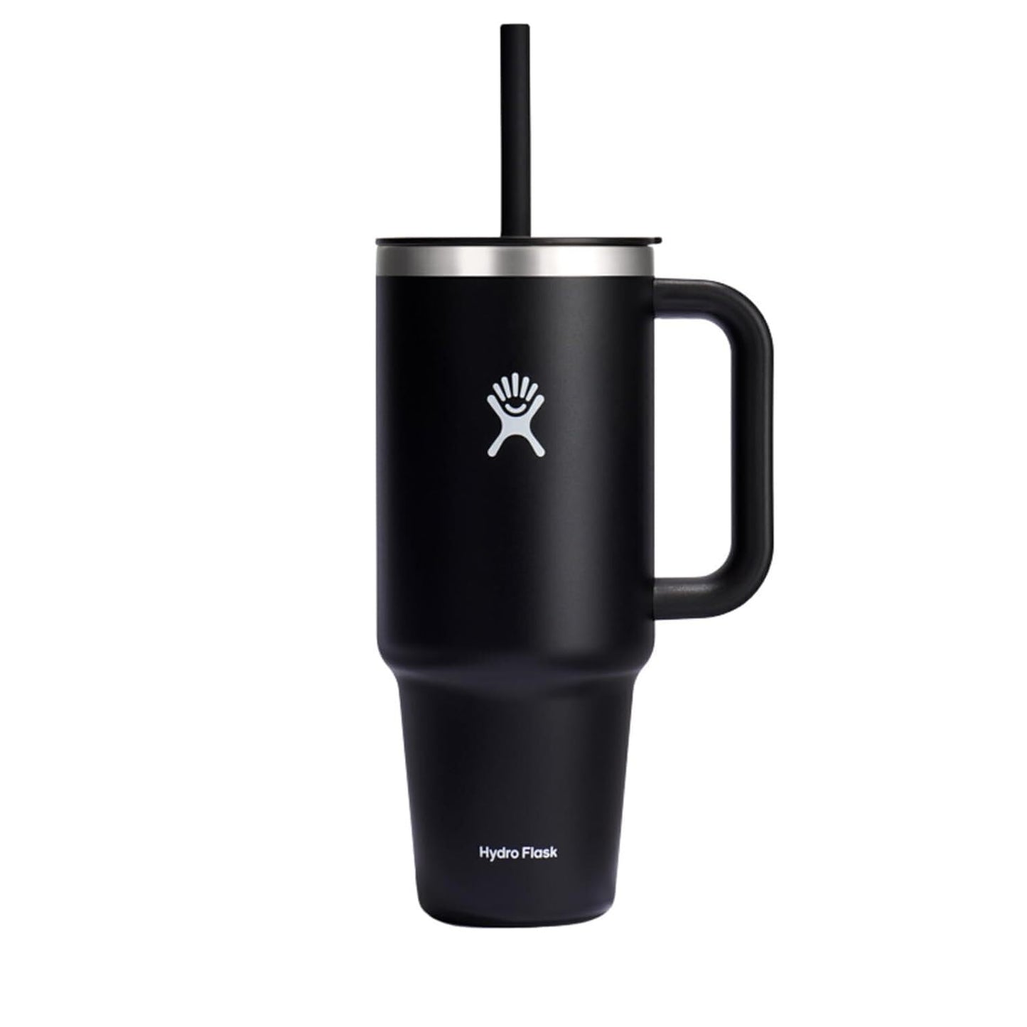 Hydro Flask 40 Oz Travel Tumbler with Handle, Lid and Straw - Insulated Stainless Steel in Trillium
