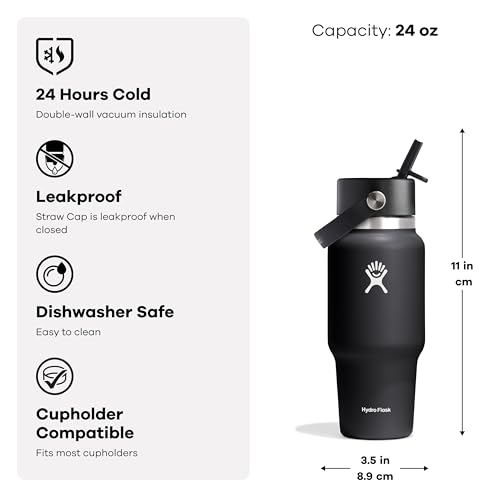 Hydro Flask 32 Oz Wide Flex Straw Travel Bottle Trillium