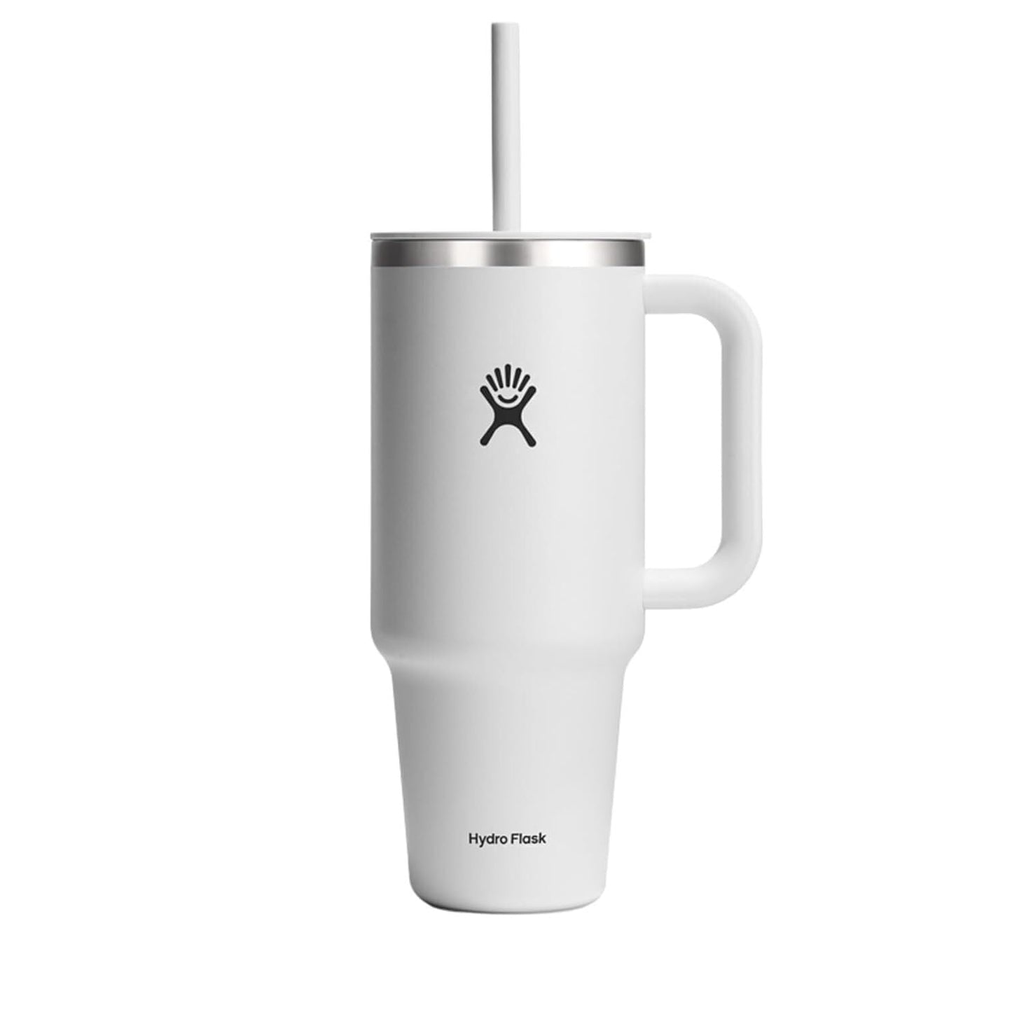 Hydro Flask 40 Oz Travel Tumbler with Handle, Lid and Straw - Insulated Stainless Steel in Trillium