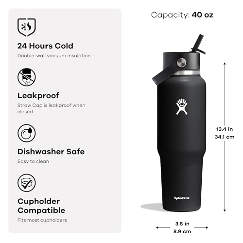 Hydro Flask 32 Oz Wide Flex Straw Travel Bottle Trillium