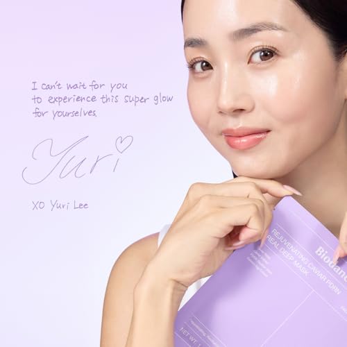 BIODANCE Bio-Collagen Real Deep Mask, Hydrating Overnight Hydrogel Mask, Pore Minimizing, Elasticity Improvement, 34g x4ea