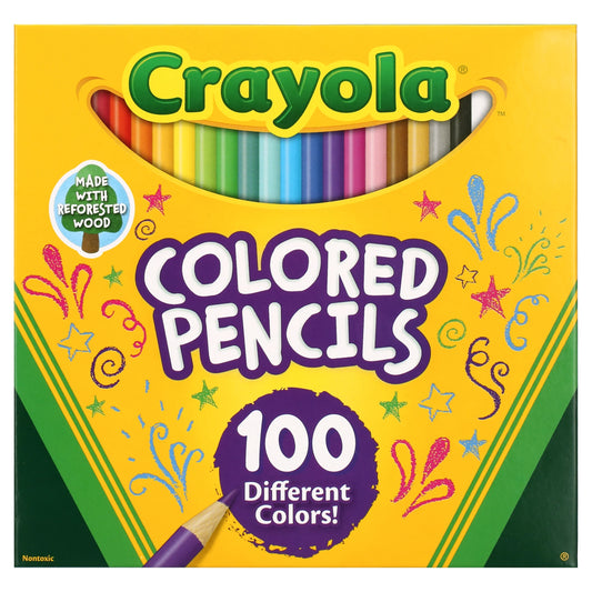 Crayola's 100 Shades of Procrastination Pencils: Because Adulting Deserves a Fun Break!