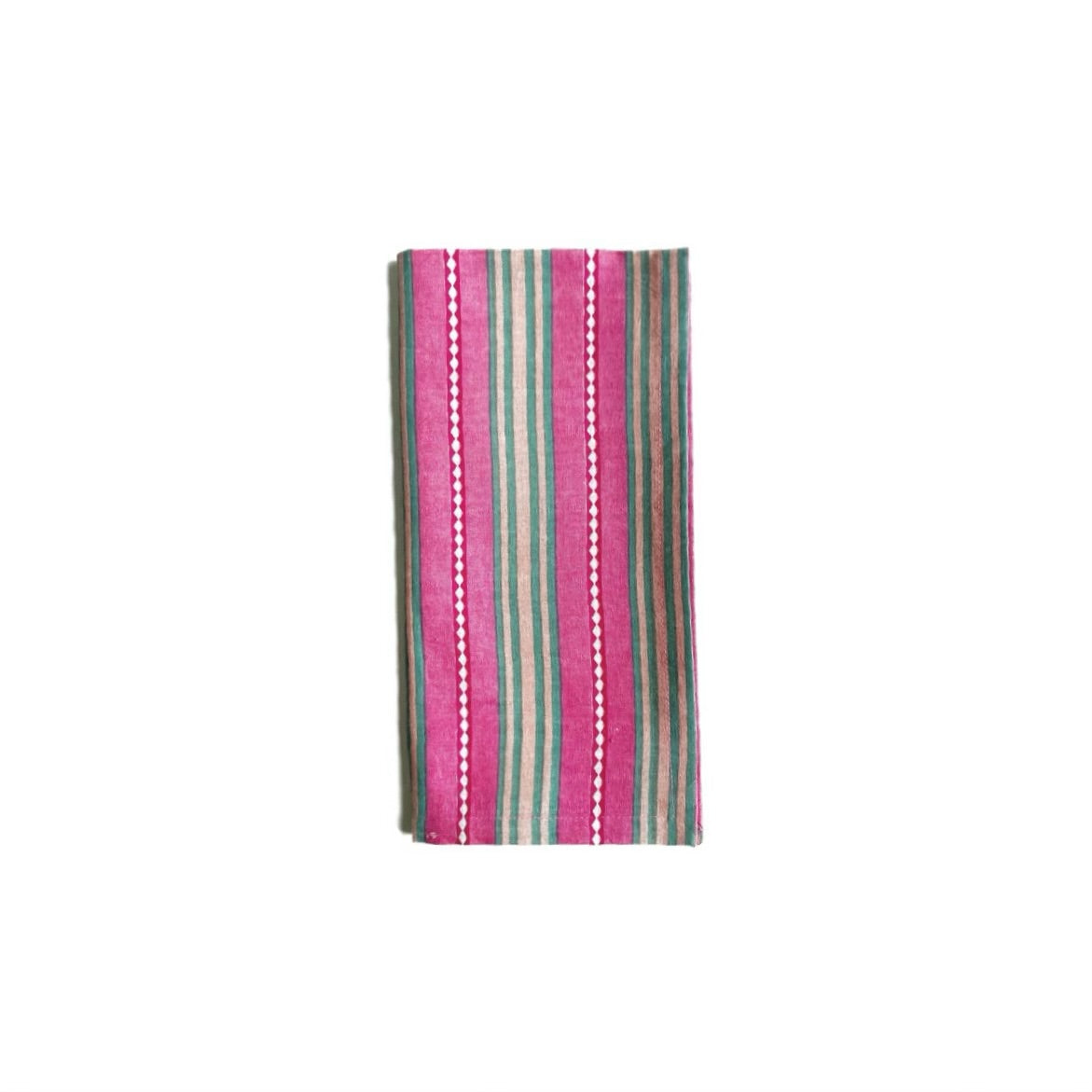 Juego de servilletas de rayas de algodón, 100 servilletas cuadradas de 20 pulgadas