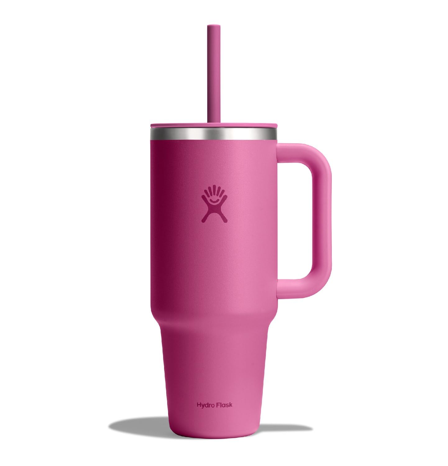 Hydro Flask 40 Oz Travel Tumbler with Handle, Lid and Straw - Insulated Stainless Steel in Trillium