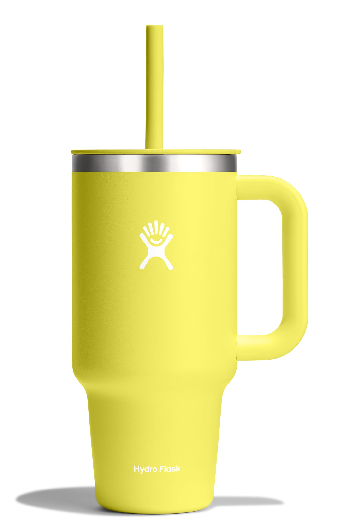 Hydro Flask 40 Oz Travel Tumbler with Handle, Lid and Straw - Insulated Stainless Steel in Trillium