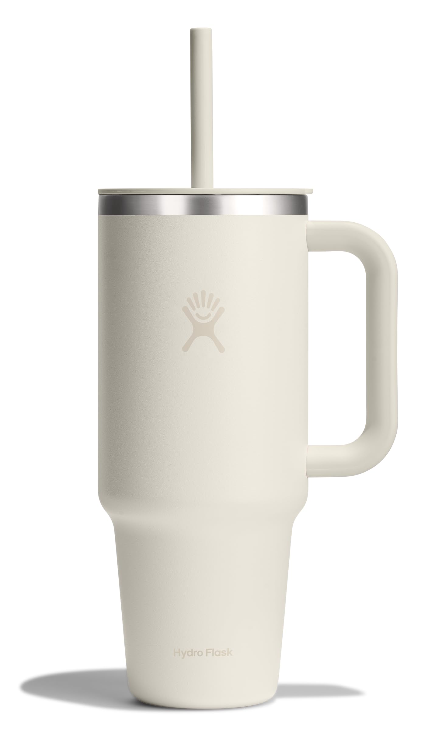 Hydro Flask 40 Oz Travel Tumbler with Handle, Lid and Straw - Insulated Stainless Steel in Trillium
