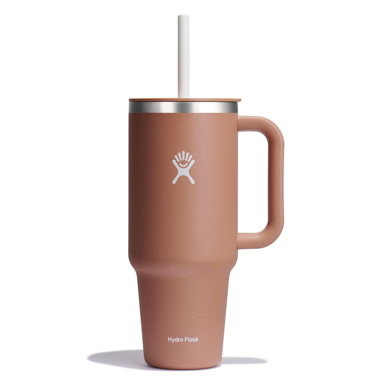 Hydro Flask 40 Oz Travel Tumbler with Handle, Lid and Straw - Insulated Stainless Steel in Trillium