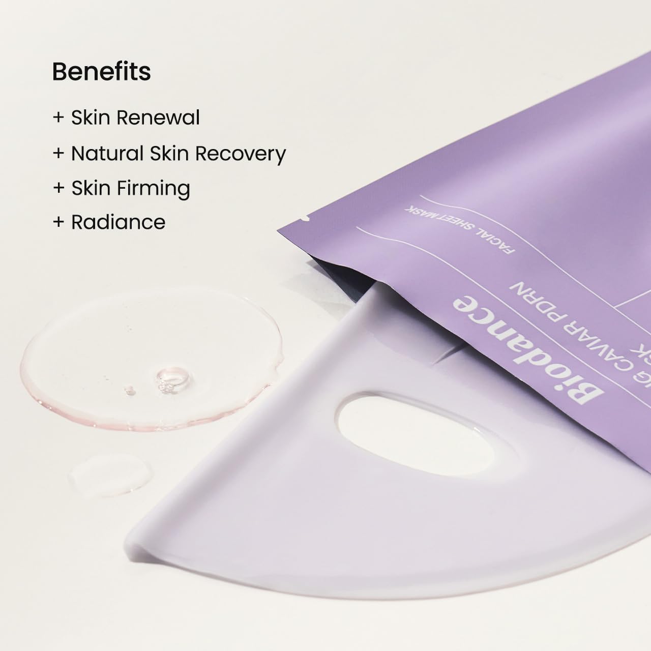 BIODANCE Bio-Collagen Real Deep Mask, Hydrating Overnight Hydrogel Mask, Pore Minimizing, Elasticity Improvement, 34g x4ea