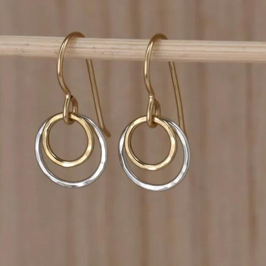 Pendientes creativos de moda retro para mujer, de gran oferta.