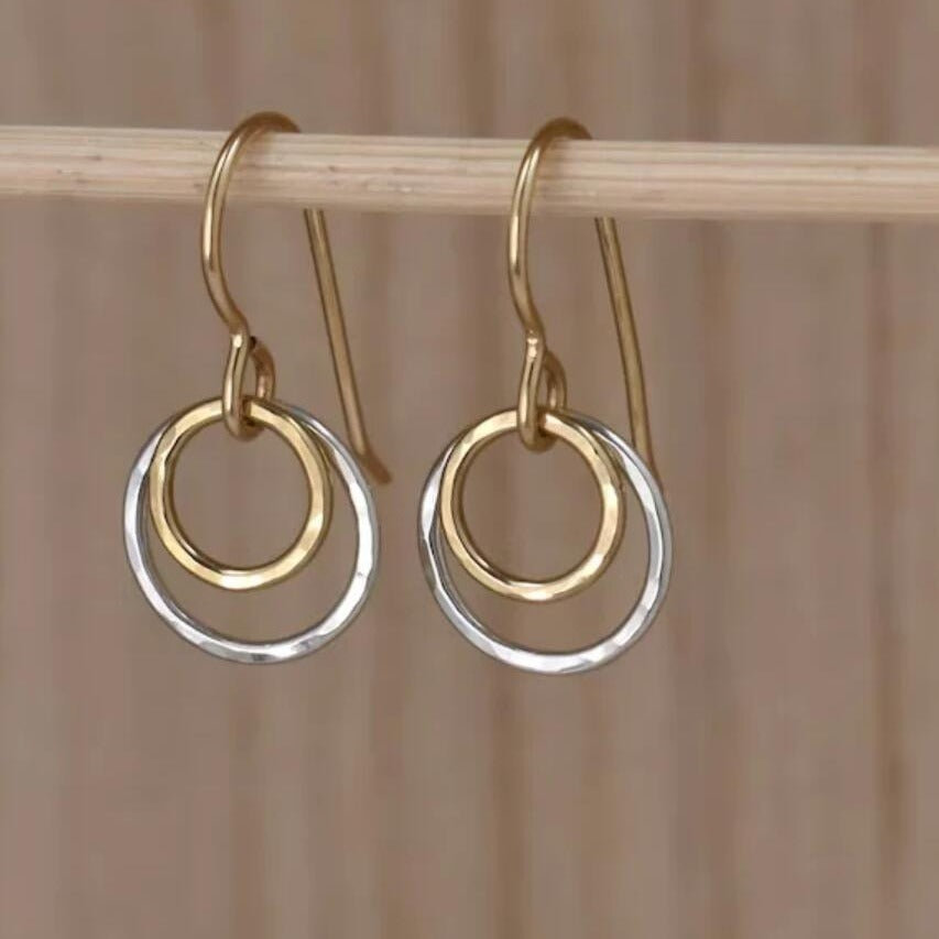 Pendientes creativos de moda retro para mujer, de gran oferta.