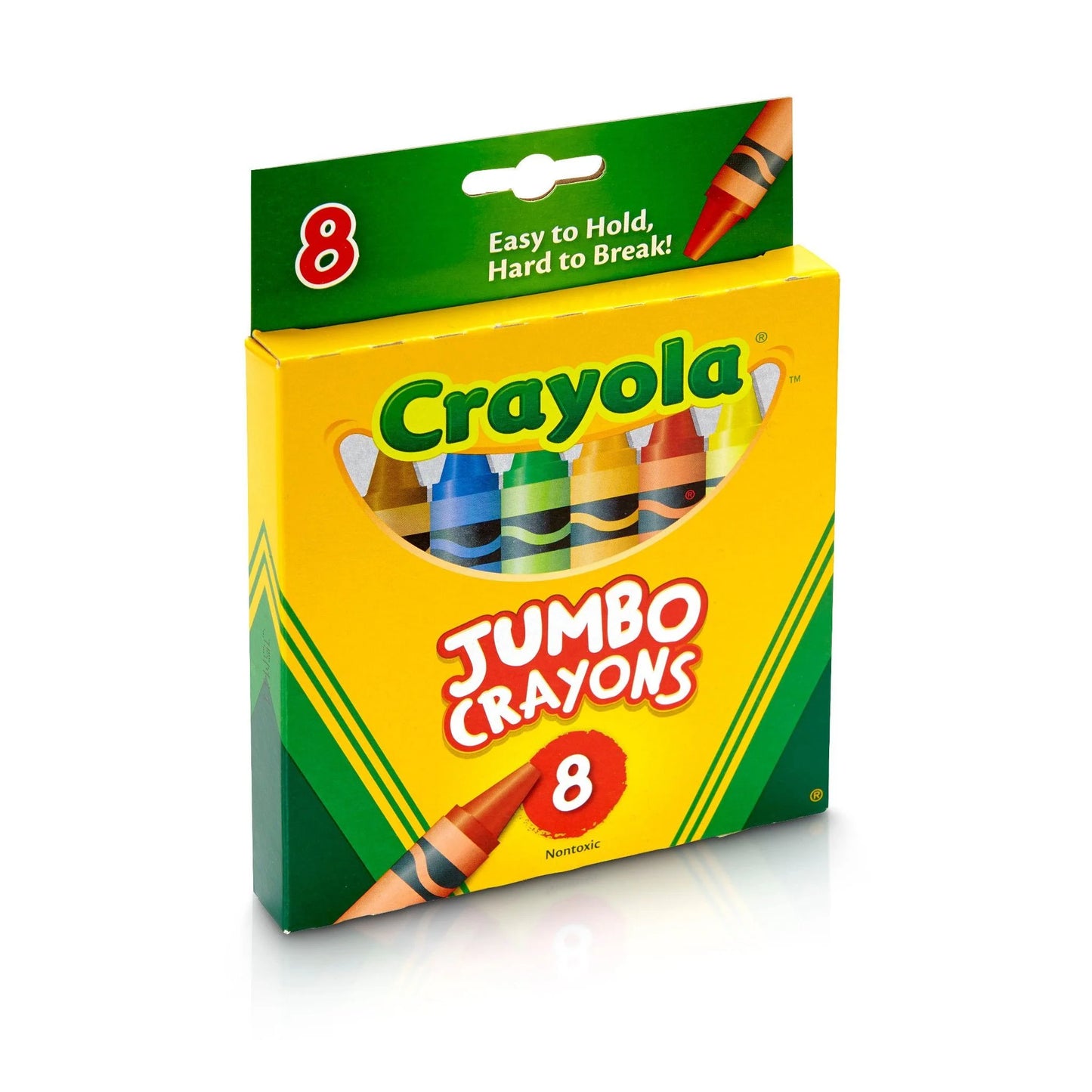 Crayola's Big Ol' Crayon Party Pack: 8 Colorful Wands of Toddler Joy for Future Picasso Prodigies, Ages 3 and Up!