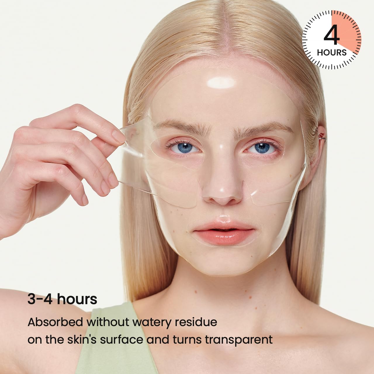 BIODANCE Bio-Collagen Real Deep Mask, Hydrating Overnight Hydrogel Mask, Pore Minimizing, Elasticity Improvement, 34g x4ea
