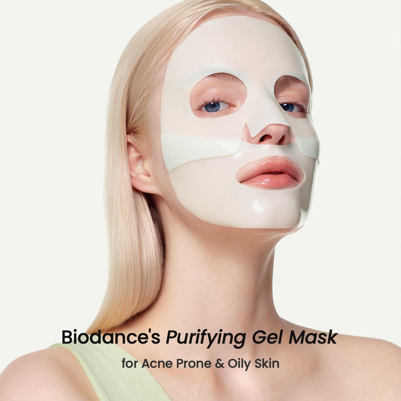 BIODANCE Bio-Collagen Real Deep Mask, Hydrating Overnight Hydrogel Mask, Pore Minimizing, Elasticity Improvement, 34g x4ea
