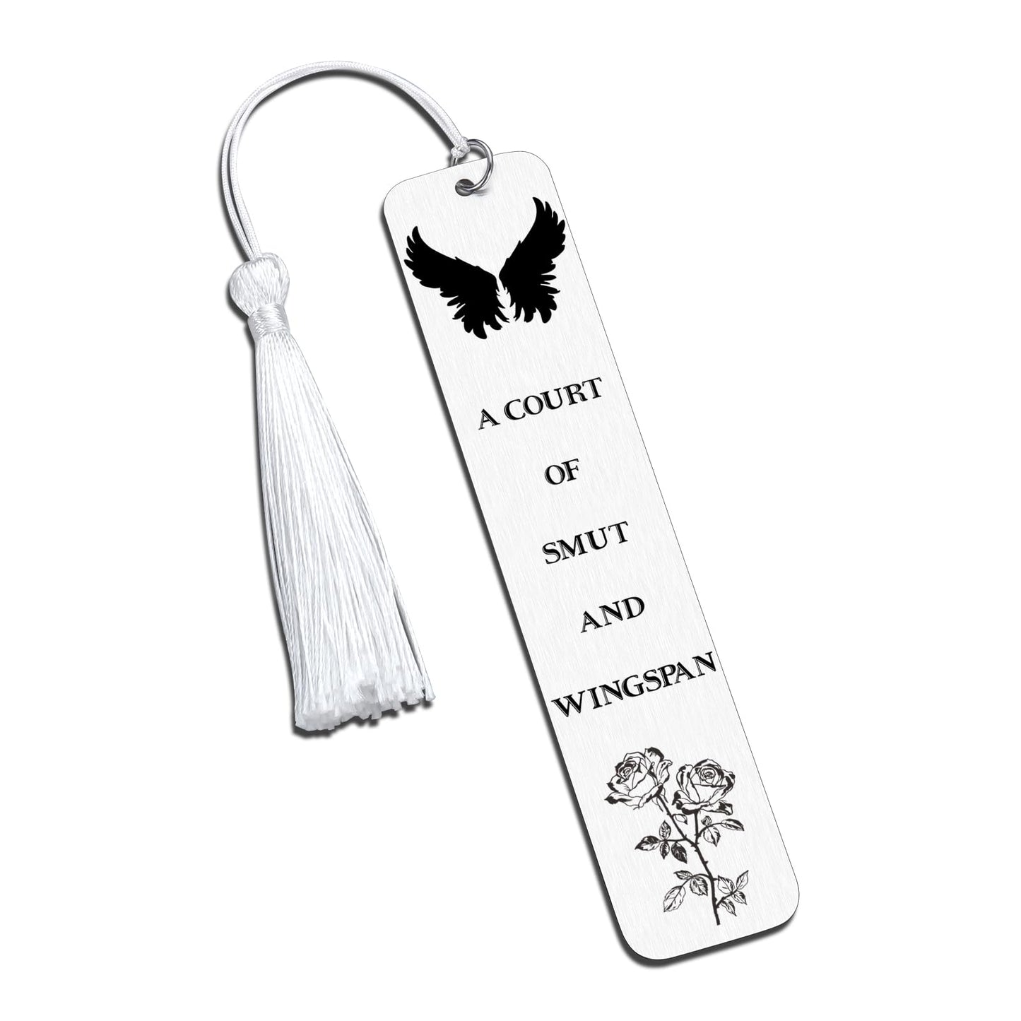Acotar Gifts Metal Bookmark for Women, A Court of Thorns and Roese Merch, Dark Romance Bookmarks, Acotar Merchandise, Smut Reader Gifts, Booktok Book Marks for Reading Women