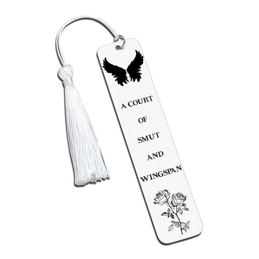 Acotar Gifts Metal Bookmark for Women, A Court of Thorns and Roese Merch, Dark Romance Bookmarks, Acotar Merchandise, Smut Reader Gifts, Booktok Book Marks for Reading Women