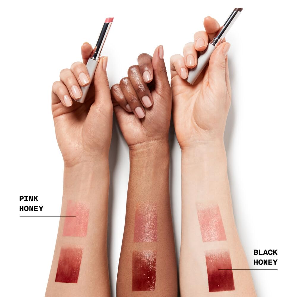 Clinique Almost Lipstick Tinted Lip Balm in Black Honey and Pink Honey | Sheer + Lightweight | In 2 Iconic Shades