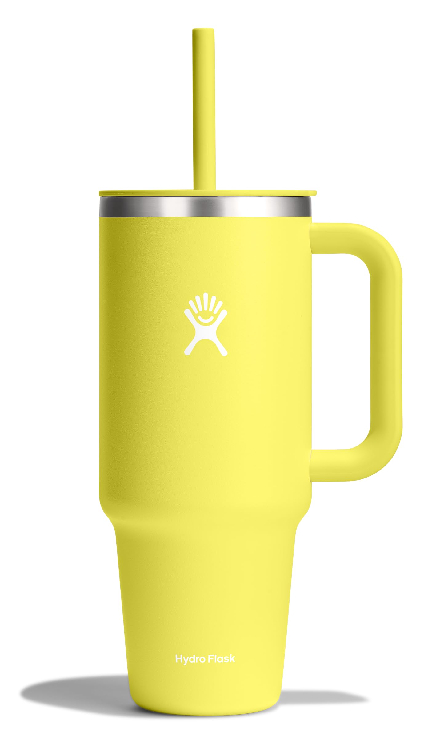 Hydro Flask 40 Oz Travel Tumbler with Handle, Lid and Straw - Insulated Stainless Steel in Trillium