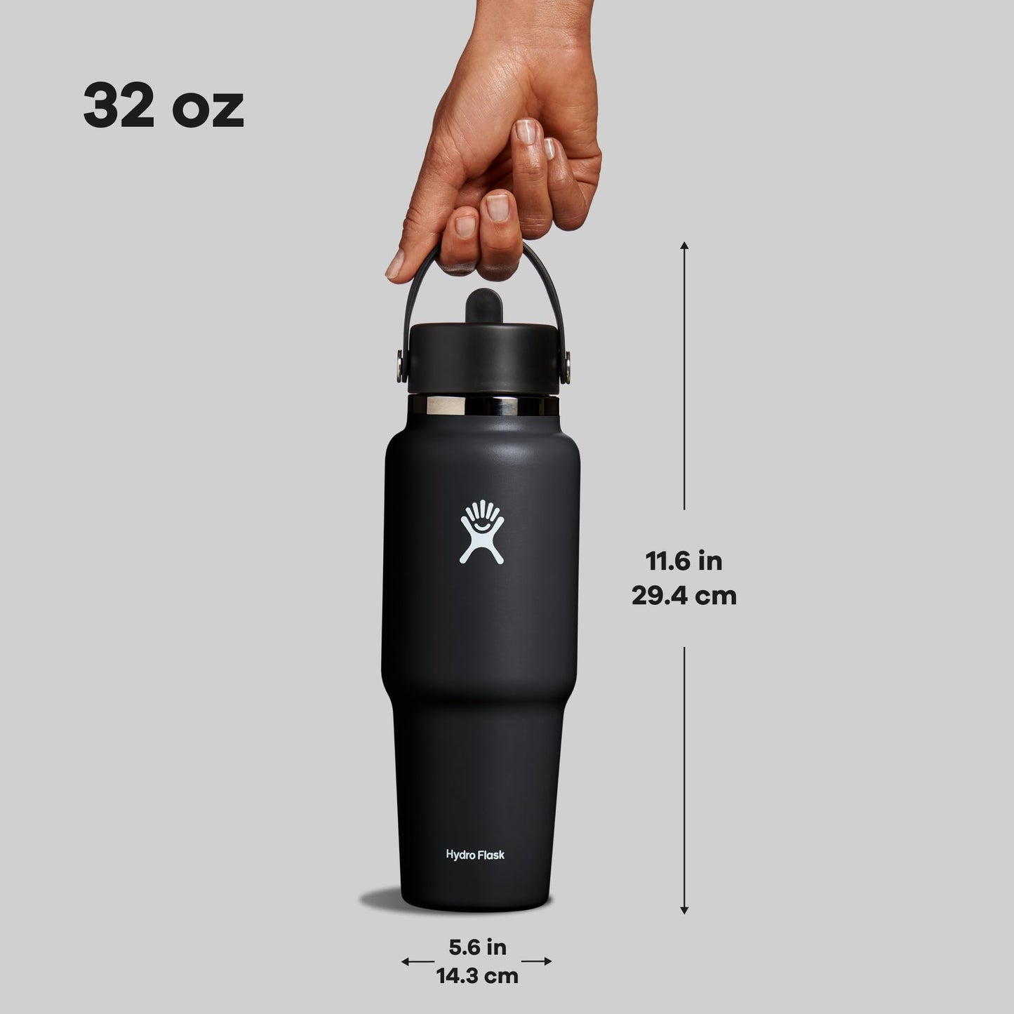 Hydro Flask 32 Oz Wide Flex Straw Travel Bottle Trillium