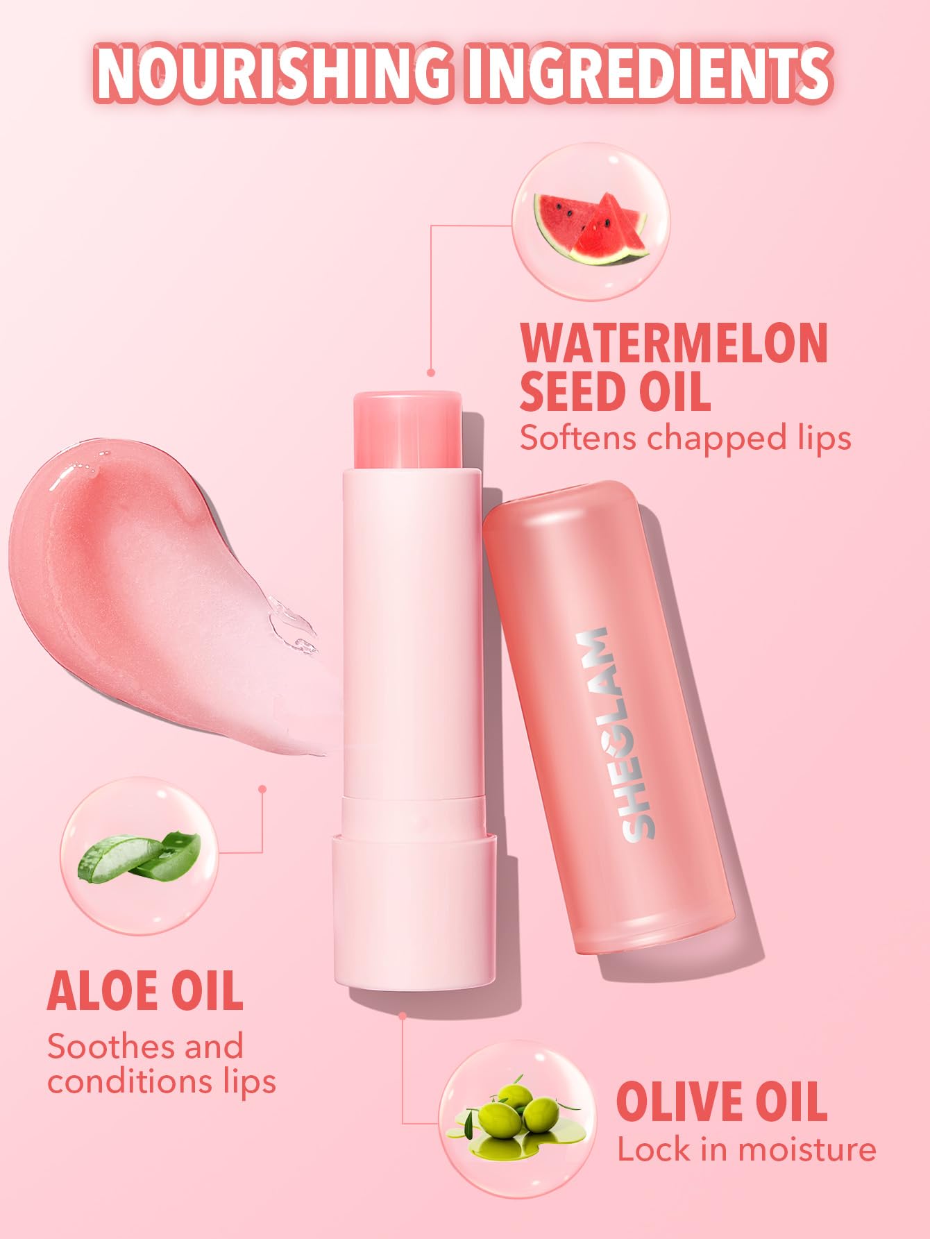 SHEGLAM Pout PHresh Color Changing Moisturizing Lipstick Tinted Lip Balm Magic Temperature Color Change Lipstick-Avocado