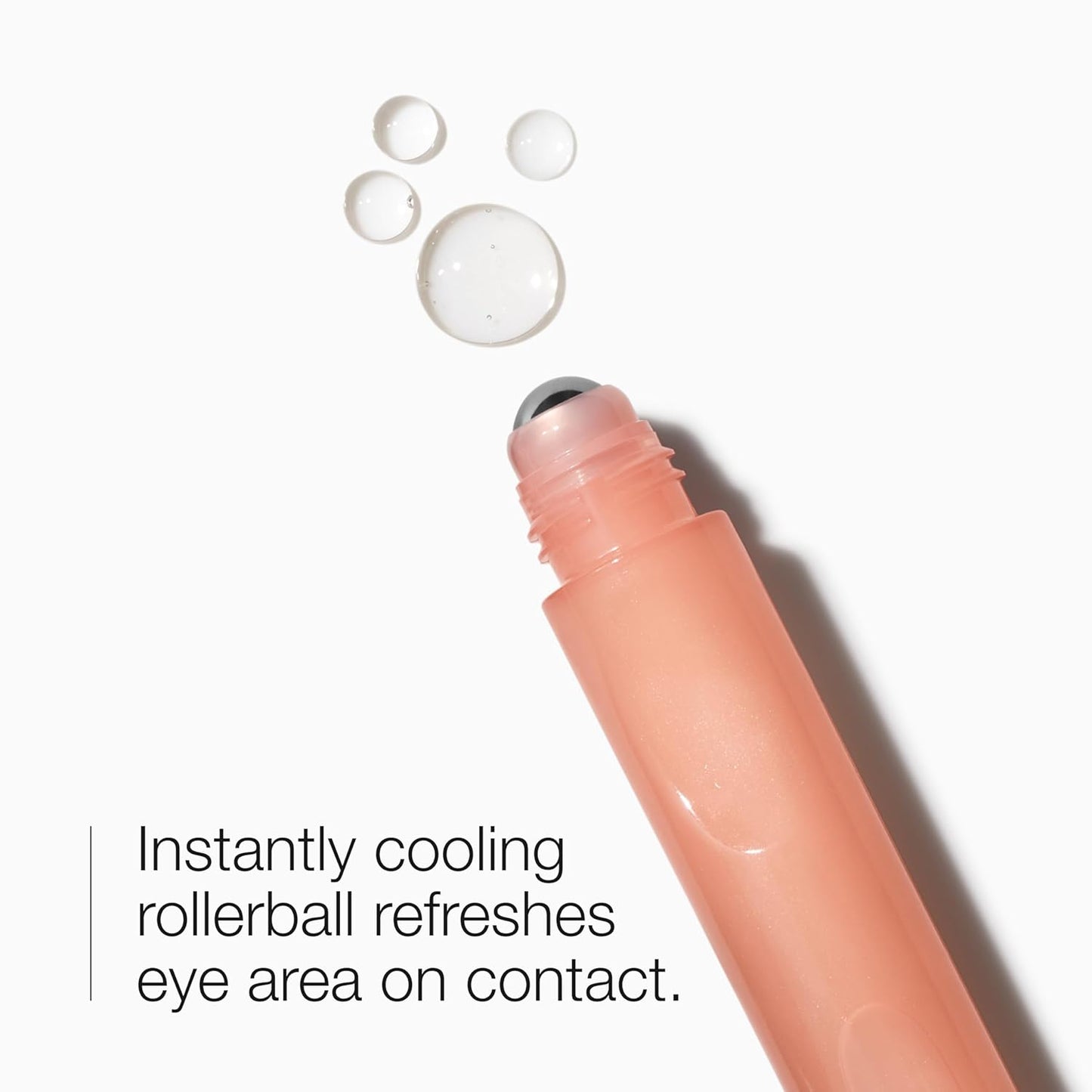 Clinique All About Eyes Serum De-Puffing Eye Massage For Dark Circles | Hydrating, Brightening + Depuffing, 0.5 Fl Oz