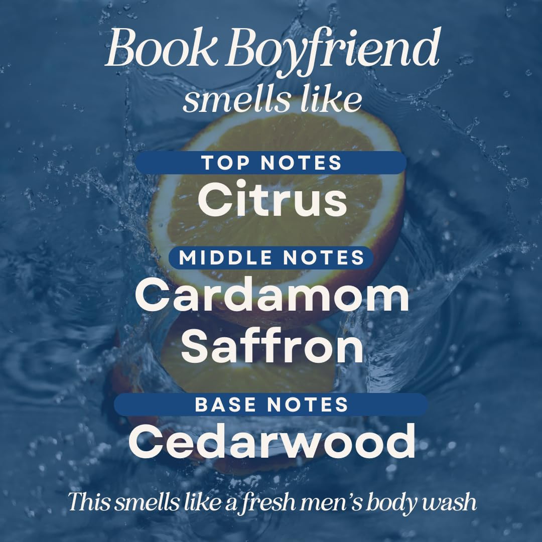 CANDECraftCo 4 Pack Bookish Scents Car Air Freshener for Essential Oils, Aromatherapy Automobile Diffuser, Gift for Her, Library, Book Lover Gift, Reading Bibliophile (ACOTAR)