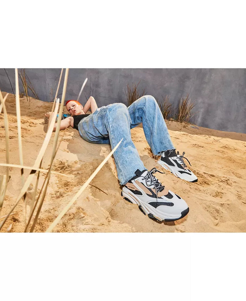 Step Up Your Style with Women'S Possession Chunky Lace-Up Sneakers