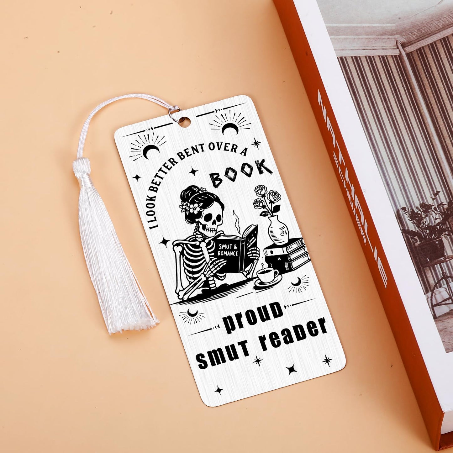 Acotar Gifts Metal Bookmark for Women, A Court of Thorns and Roese Merch, Dark Romance Bookmarks, Acotar Merchandise, Smut Reader Gifts, Booktok Book Marks for Reading Women