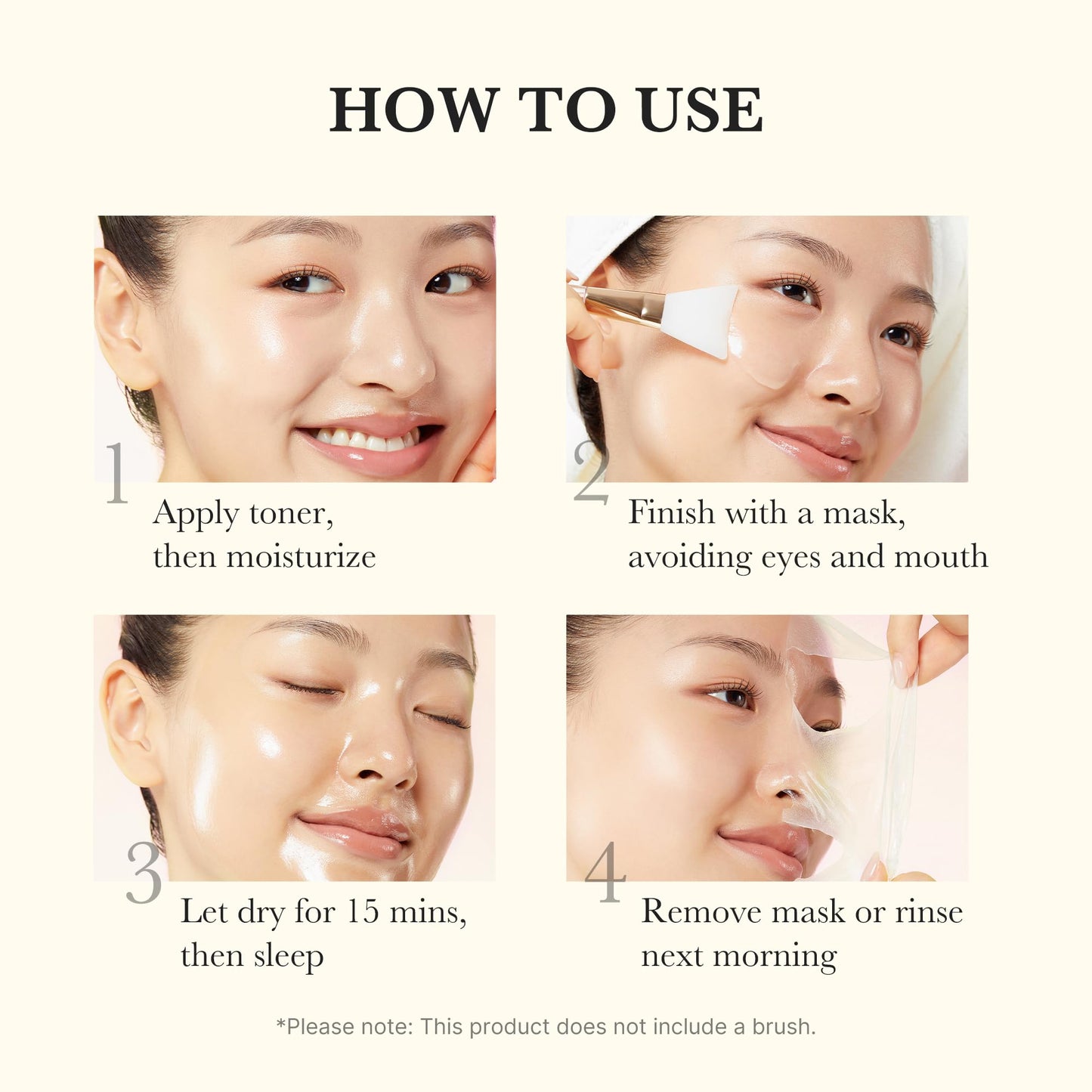 medicube Collagen Overnight Wrapping Peel Off Facial Mask Pack - Elasticity & Hydration Care, Reduces Sagging & Dullness - Hydrolyzed Collagen For Glowing Skin - Korean Skin Care, 2.53 fl.oz